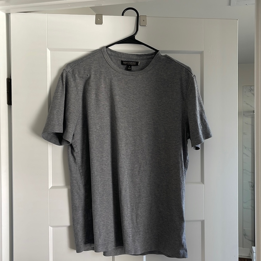 T-shirt. Gray.